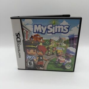 MySims Nintendo DS Game E EA NTSC-U/C Case Manual 2007 Simulation Family